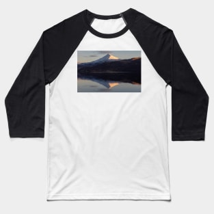 'Evening Light, on Schiehallion', The Fairy Mountain, Kinloch Rannoch, Perthshire. Baseball T-Shirt